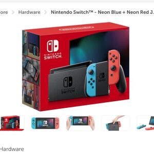 Nintendo Switch Nintendo Switch™ - Neon Blue + Neon Red Joy-Con
